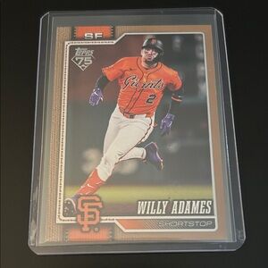 2026 Topps Series 1 - Willy Adames Gold Parallel /2026 San Francisco Giants